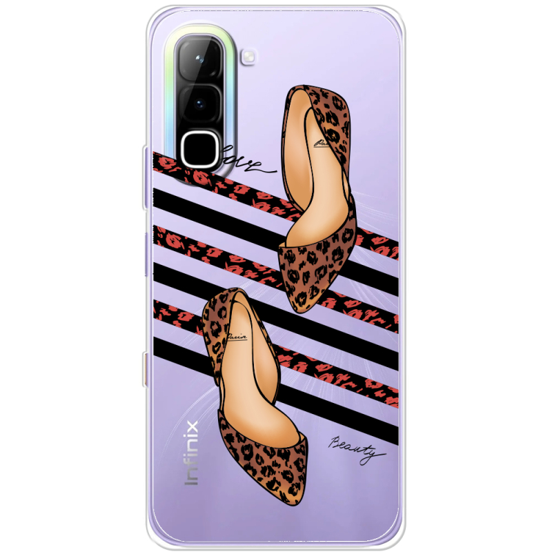 Прозорий чохол BoxFace Infinix Hot 70 Love Beauty