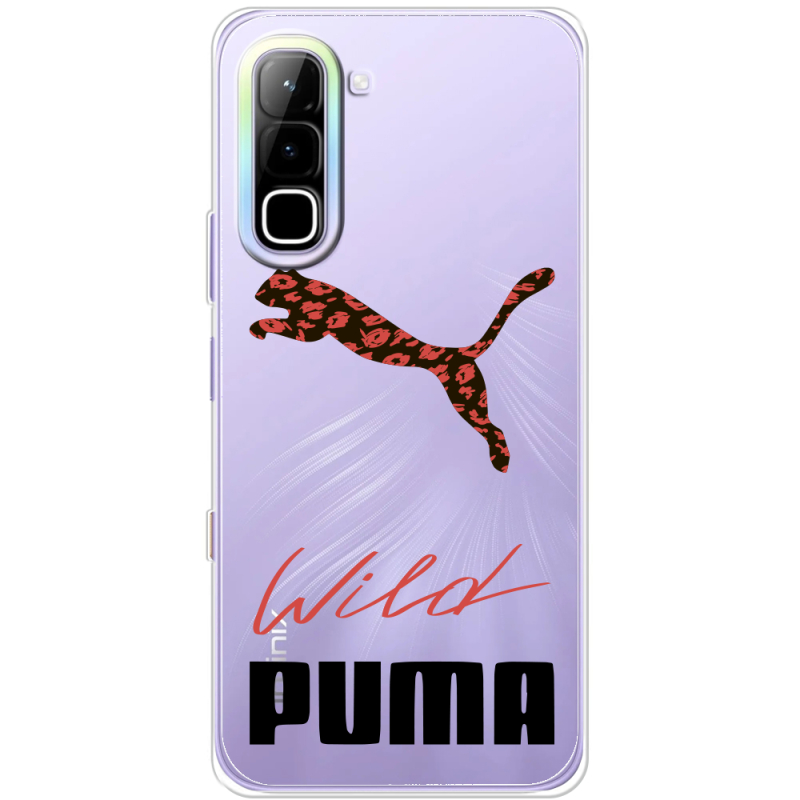 Прозорий чохол BoxFace Infinix Hot 70 Wild Cat