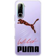 Прозорий чохол BoxFace Infinix Hot 70 Wild Cat