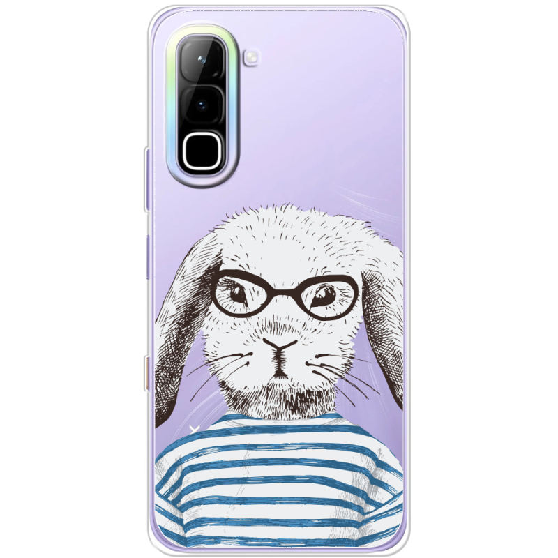 Прозорий чохол BoxFace Infinix Hot 70 MR. Rabbit