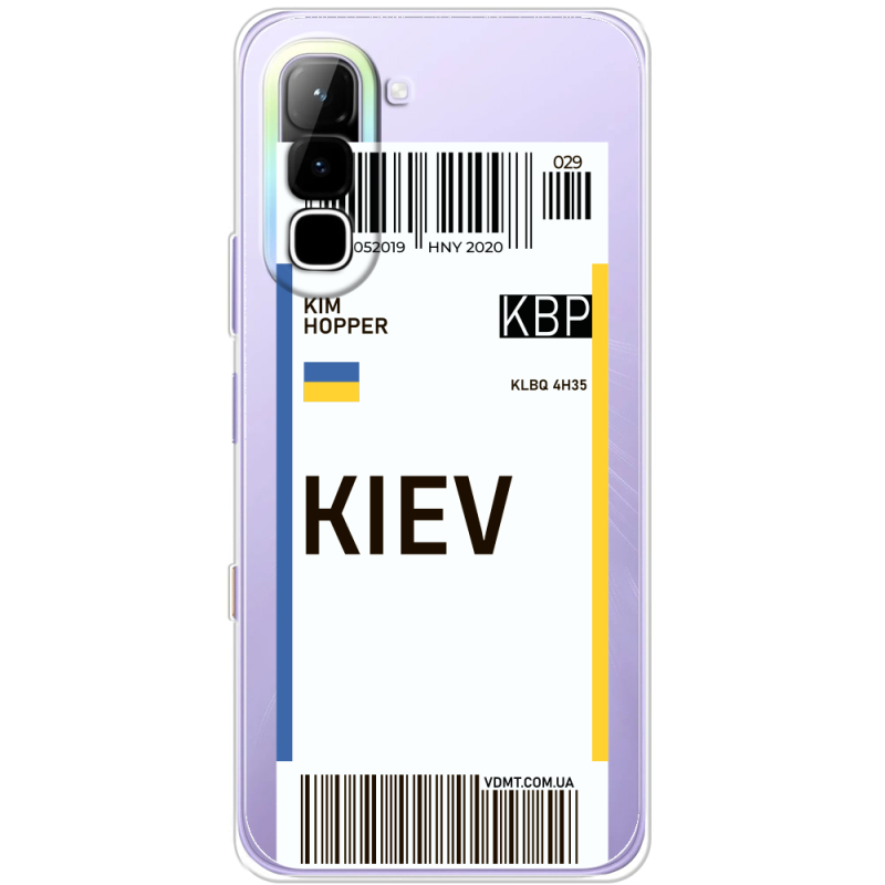 Прозорий чохол BoxFace Infinix Hot 70 Ticket Kiev