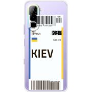 Прозорий чохол BoxFace Infinix Hot 70 Ticket Kiev
