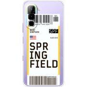 Прозорий чохол BoxFace Infinix Hot 70 Ticket Springfield