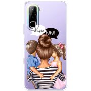 Прозорий чохол BoxFace Infinix Hot 70 Super Mama