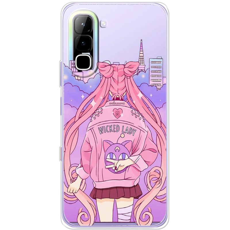 Прозорий чохол BoxFace Infinix Hot 70 Wiked Lady