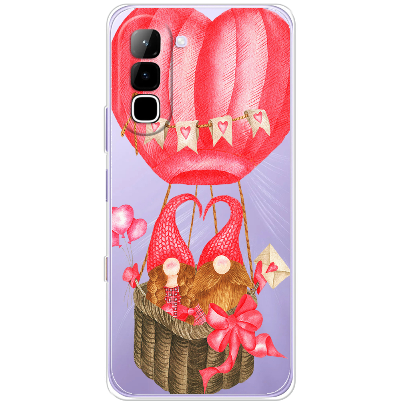 Прозорий чохол BoxFace Infinix Hot 70 Valentine Dwarfs