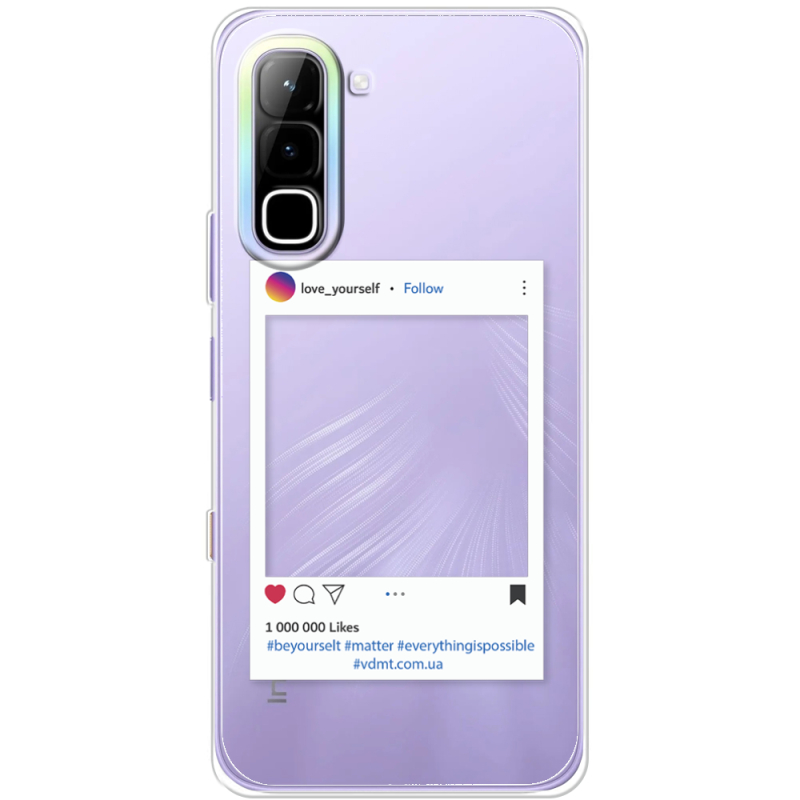Прозорий чохол BoxFace Infinix Hot 70 Insta