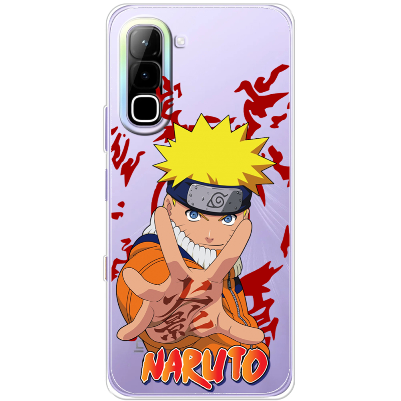Прозорий чохол BoxFace Infinix Hot 70 Naruto