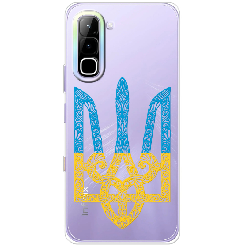 Прозорий чохол BoxFace Infinix Hot 70 Gold Trident