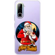 Прозорий чохол BoxFace Infinix Hot 70 Cool Santa