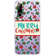 Прозорий чохол BoxFace Infinix Hot 70 Vintage Christmas Pattern