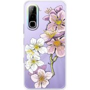Прозорий чохол BoxFace Infinix Hot 70 Cherry Blossom