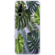 Прозорий чохол BoxFace Infinix Hot 70 Palm Tree
