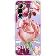 Прозорий чохол BoxFace Infinix Hot 70 Rose