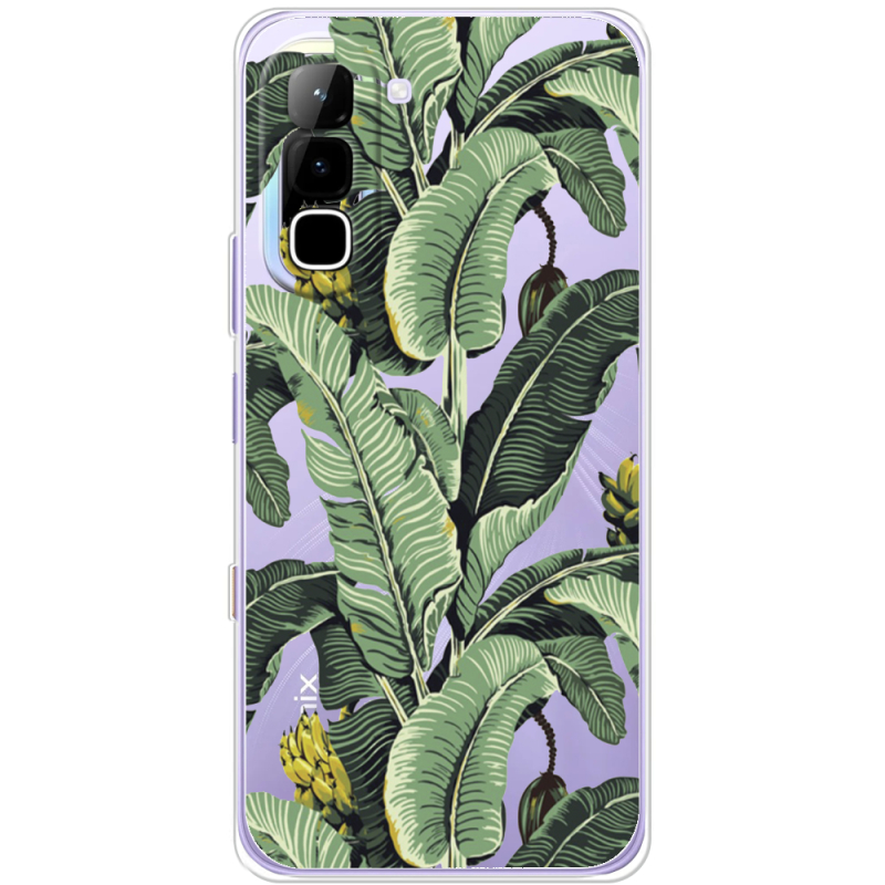 Прозорий чохол BoxFace Infinix Hot 70 Banana Leaves