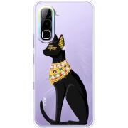 Чохол зі стразами Infinix Hot 70 Egipet Cat