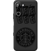 Чорний чохол BoxFace Infinix Hot 70 Black Coffee