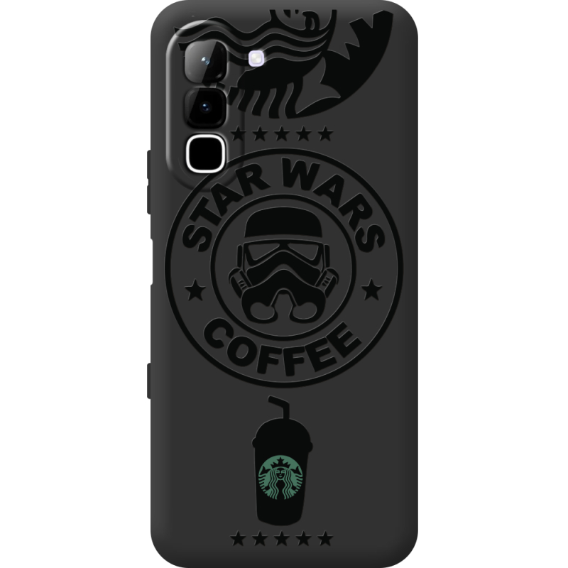 Чорний чохол BoxFace Infinix Hot 70 Dark Coffee