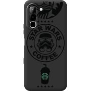 Чорний чохол BoxFace Infinix Hot 70 Dark Coffee