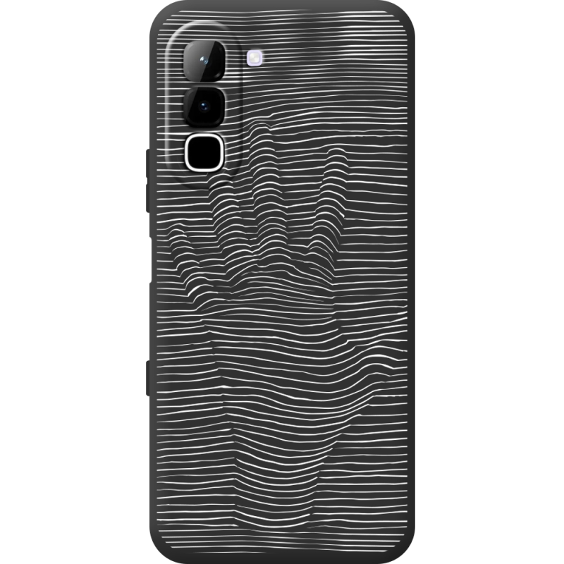 Чорний чохол BoxFace Infinix Hot 70 Optical Hand