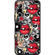 Чорний чохол BoxFace Infinix Hot 70 Rock Graffiti
