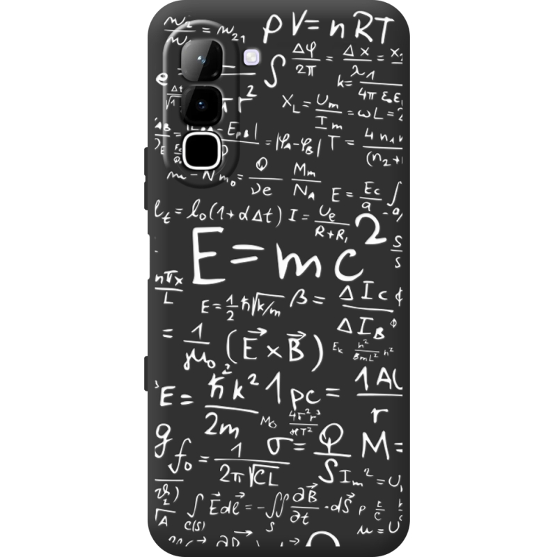 Чорний чохол BoxFace Infinix Hot 70 E=mc2