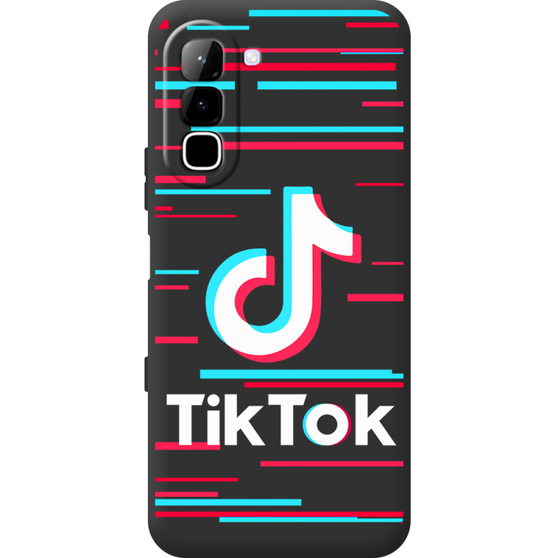 Чорний чохол BoxFace Infinix Hot 70 Tik Tok
