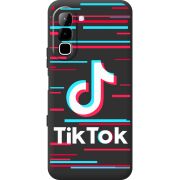 Чорний чохол BoxFace Infinix Hot 70 Tik Tok
