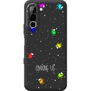 Чорний чохол BoxFace Infinix Hot 70 Among Us Invisible