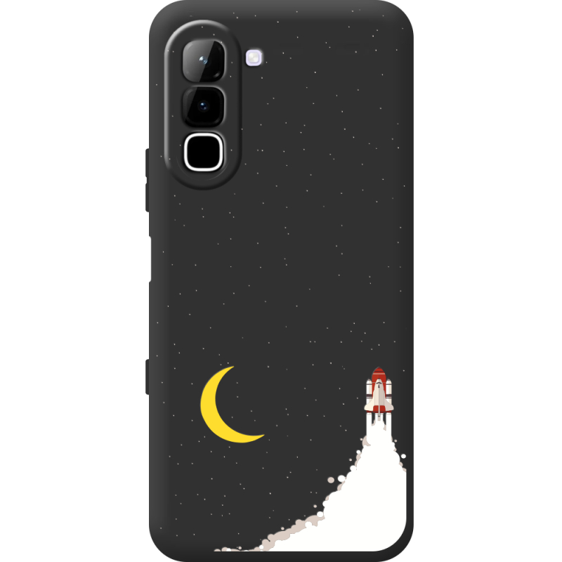 Чорний чохол BoxFace Infinix Hot 70 Meet The Stars