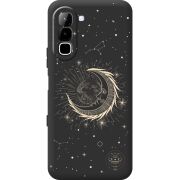Чорний чохол BoxFace Infinix Hot 70 Moon