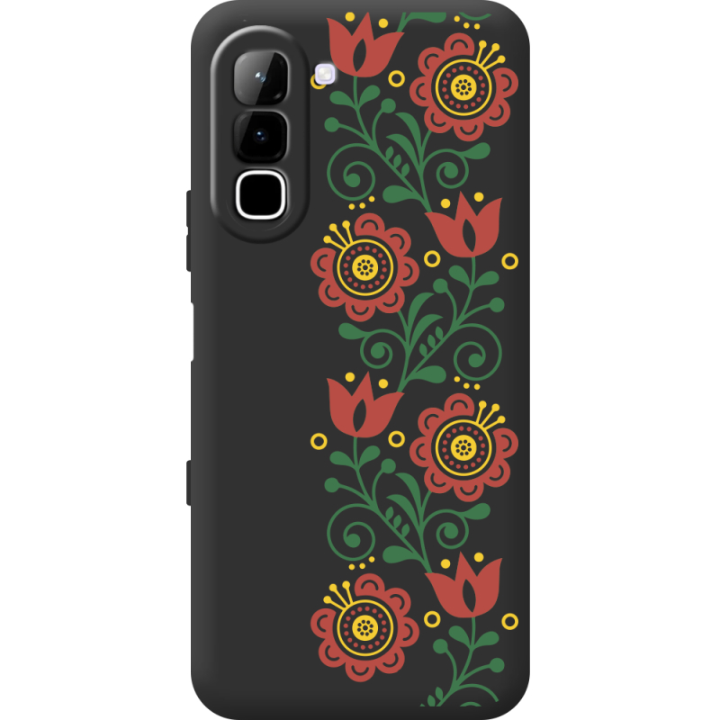 Чорний чохол BoxFace Infinix Hot 70 Ethno