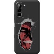 Чорний чохол BoxFace Infinix Hot 70 Нападение на Титана