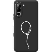 Чорний чохол BoxFace Infinix Hot 70 Balloon