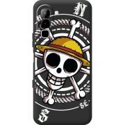 Чорний чохол BoxFace Infinix Hot 70 One Piece Компас