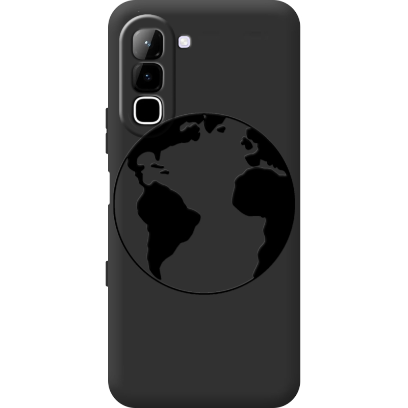 Чорний чохол BoxFace Infinix Hot 70 Earth