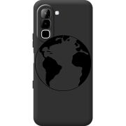 Чорний чохол BoxFace Infinix Hot 70 Earth