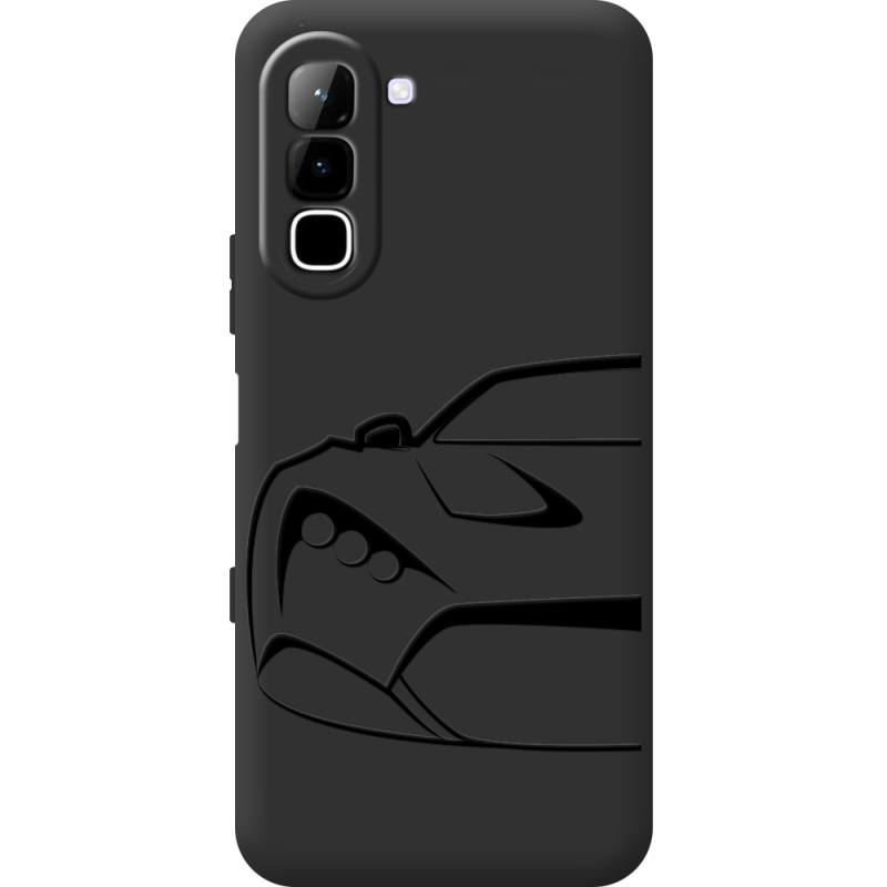 Чорний чохол BoxFace Infinix Hot 70 Sportcar