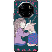 Чохол BoxFace Blackview Shark 6 Girl and deer