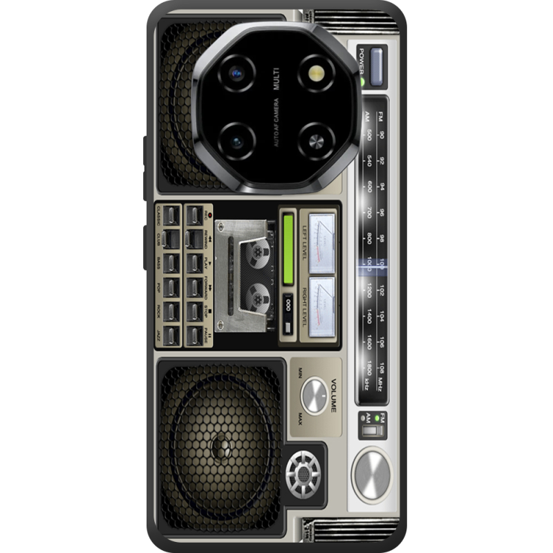 Чохол BoxFace Blackview Shark 6 Old Boombox