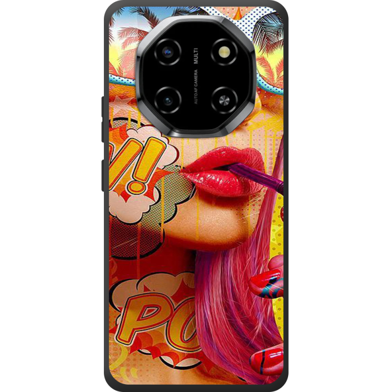 Чохол BoxFace Blackview Shark 6 Yellow Girl Pop Art