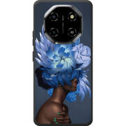 Чохол BoxFace Blackview Shark 6 Exquisite Blue Flowers