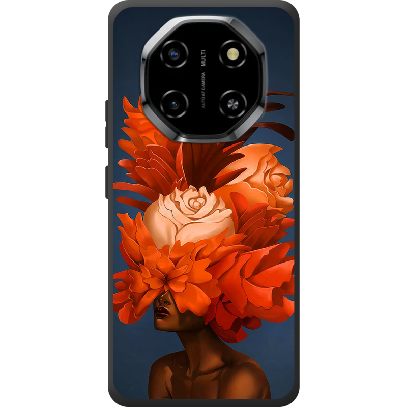 Чохол BoxFace Blackview Shark 6 Exquisite Orange Flowers
