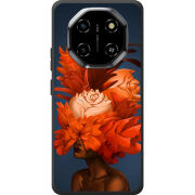 Чохол BoxFace Blackview Shark 6 Exquisite Orange Flowers