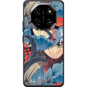 Чохол BoxFace Blackview Shark 6 Blue Herb