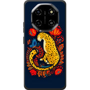 Чохол BoxFace Blackview Shark 6 Petrykivka Leopard