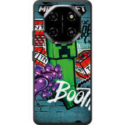 Чохол BoxFace Blackview Shark 6 Minecraft Graffiti