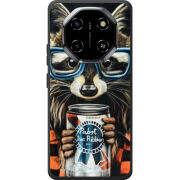 Чохол BoxFace Blackview Shark 6 Енот с банкой