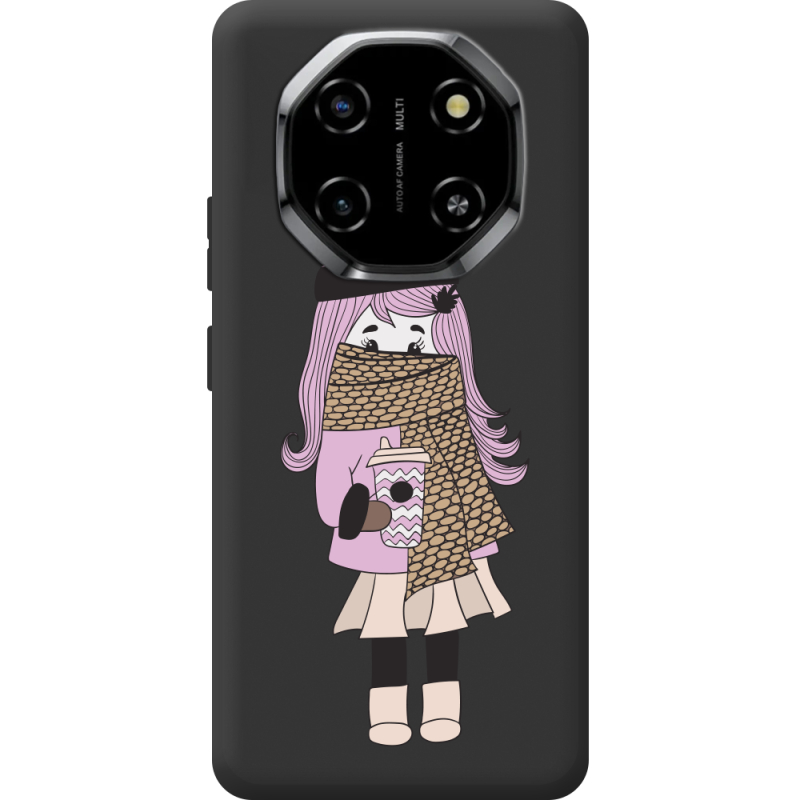 Прозорий чохол BoxFace Blackview Shark 6 Winter Morning Girl