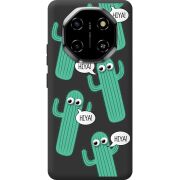 Прозорий чохол BoxFace Blackview Shark 6 с 3D-глазками HIYA